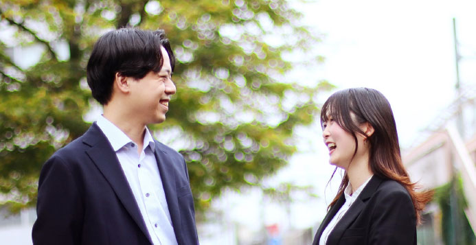 業務の幅が広く、裁量が大きいので
挑戦しながら成長できる